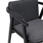 Amani เก้าอี้ทานอาหาร สีดำ - Image 6