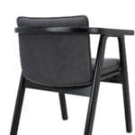 Amani เก้าอี้ทานอาหาร สีดำ - Image 4