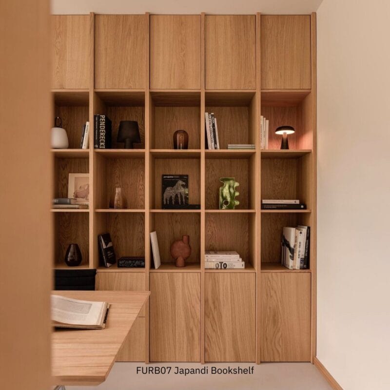 FURB07 Japandi Bookshelf