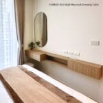 โต๊ะเครื่องแป้งติดผนัง