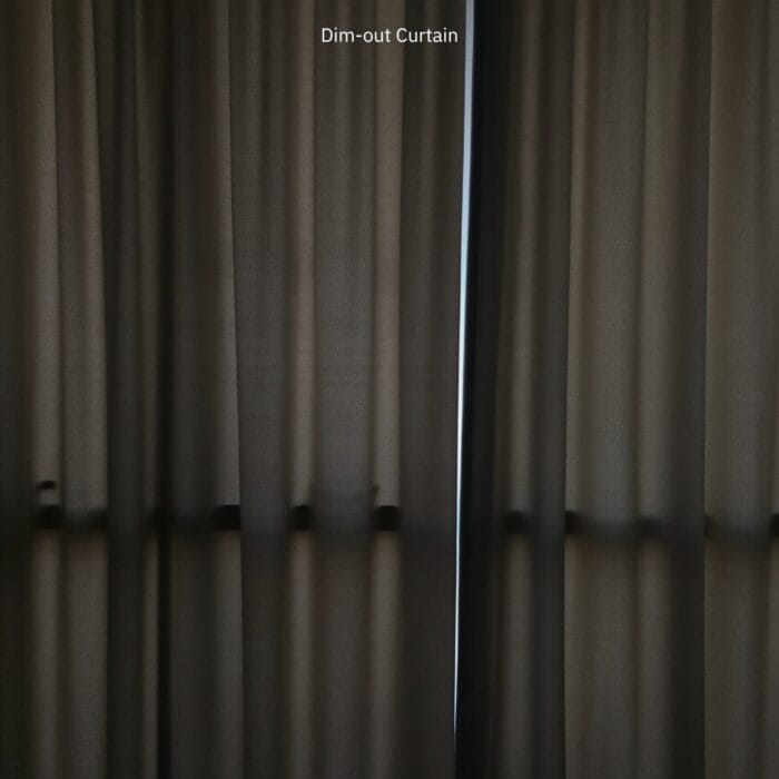 ม่าน 2 ชั้น (ม่านจีบ dim-out, ม่านโปร่ง) - Image 2