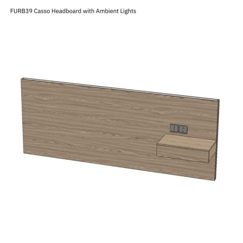 Built-In Furniture and Interior Packages 13 FURB39 Casso Headboard with Ambient Lights
