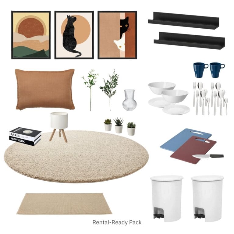 แพ็คเกจตกแต่งคอนโดปล่อยเช่า 5 Rental-Ready Pack 1Bed