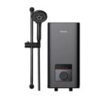 TOSHIBA เครื่องทำน้ำอุ่น สีดำ 4800W