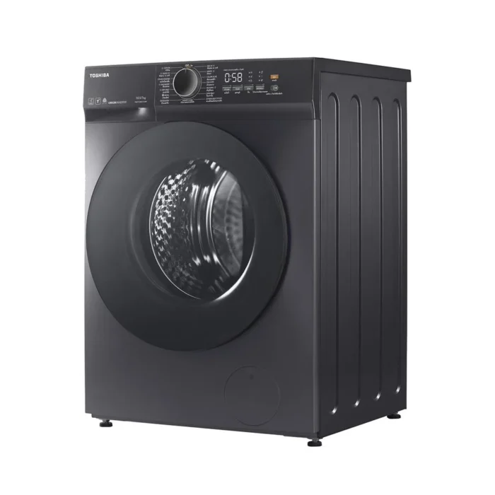 TOSHIBA เครื่องซักอบผ้า ฝาหน้า 10.5/7 กก. อินเวอร์เตอร์ สีดำ - Image 3