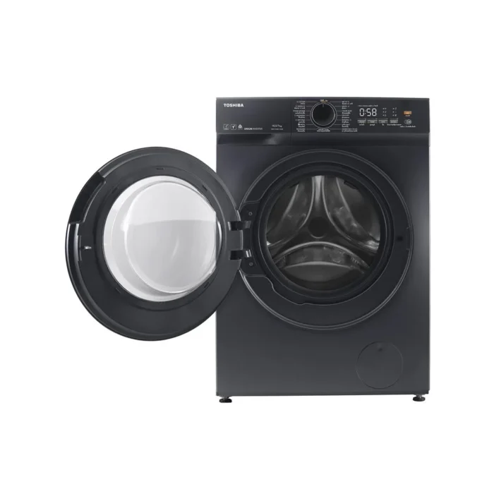 TOSHIBA เครื่องซักอบผ้า ฝาหน้า 10.5/7 กก. อินเวอร์เตอร์ สีดำ - Image 2